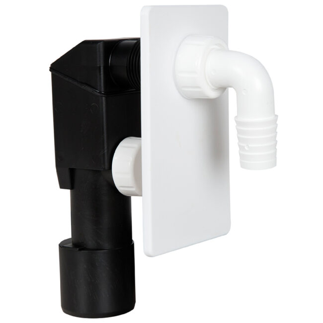 Concealed washing machine trap Washing machine siphons Styletech